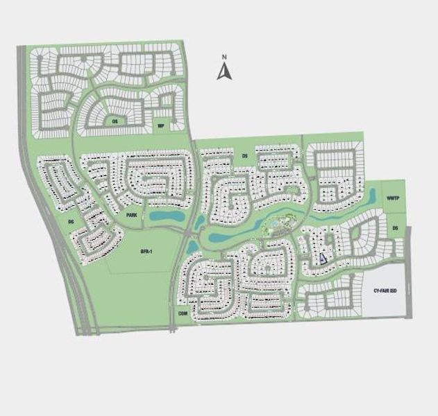 Avalon at Cypress Site Map