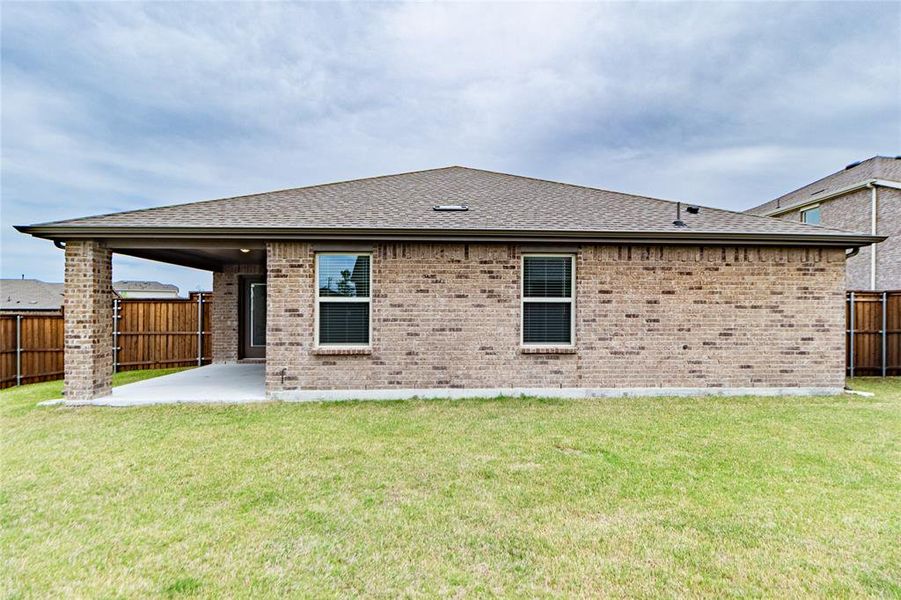 Exterior details and patio area of a home in , Celina (Image 19).