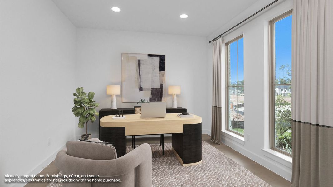 Furnished interior view inside a new home in Audubon, Magnolia (Image 6).