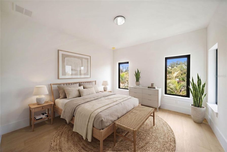Furnished interior view inside a new home in , Longboat Key (Image 9). Furnished interior view inside a new home in , Longboat Key (Image 9).