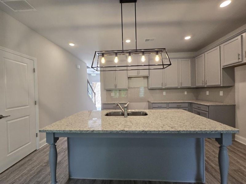 Furnished interior view inside a new home in Morning Creek Forest, South Fulton (Image 9).