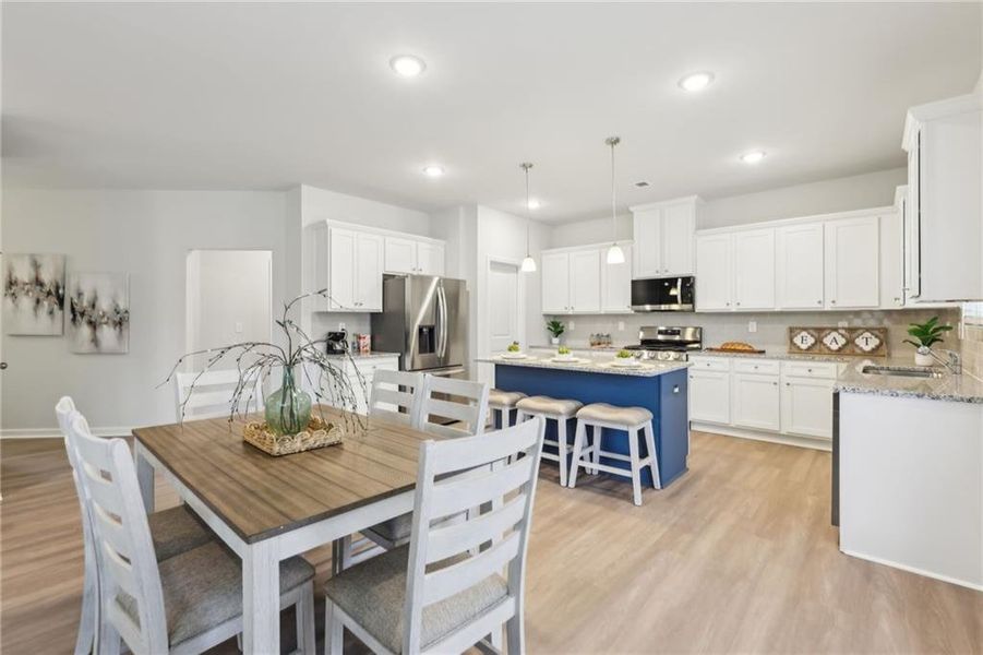 Furnished interior view inside a new home in Stephen's Landing, Loganville (Image 12).