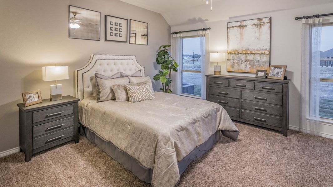 Furnished interior view inside a new home in The Woods at Lindsey Place, Anna (Image 5).