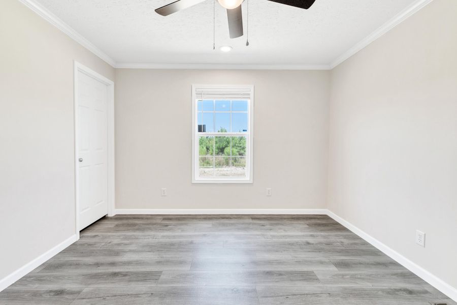 Spacious, unfurnished interior of a new home in , Cross (Image 30).