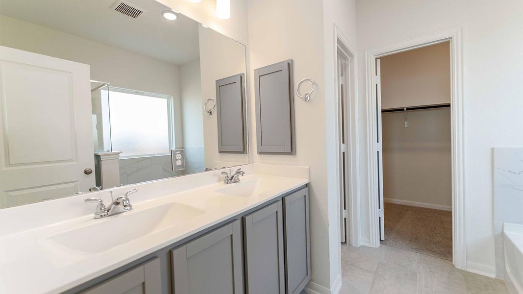 Furnished interior view inside a new home in Briarwood, Elgin (Image 2).