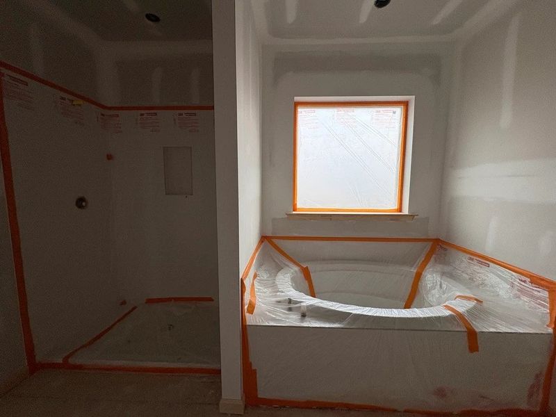 Primary Bath featuring the AW Collection® Harmony - Clean lines and graceful, polished details.