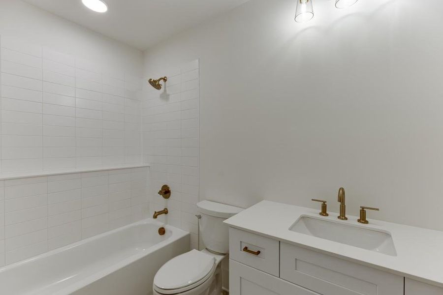 Furnished interior view inside a new home in , Buford (Image 11).