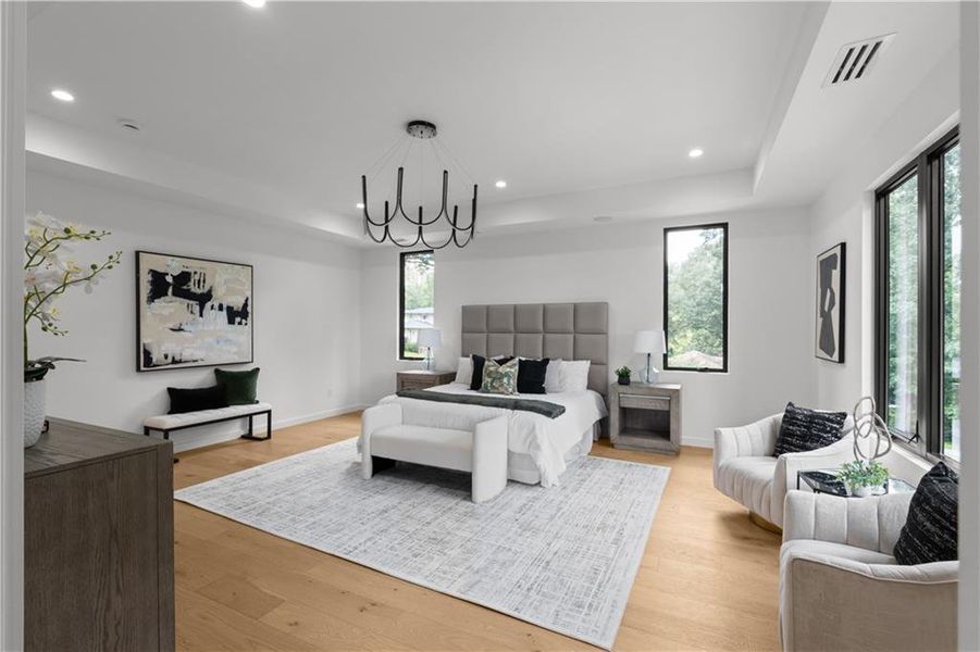 Furnished interior view inside a new home in , Atlanta (Image 39). Furnished interior view inside a new home in , Atlanta (Image 39).