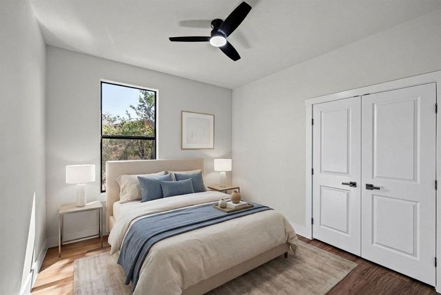 Furnished interior view inside a new home in , Granbury (Image 11).