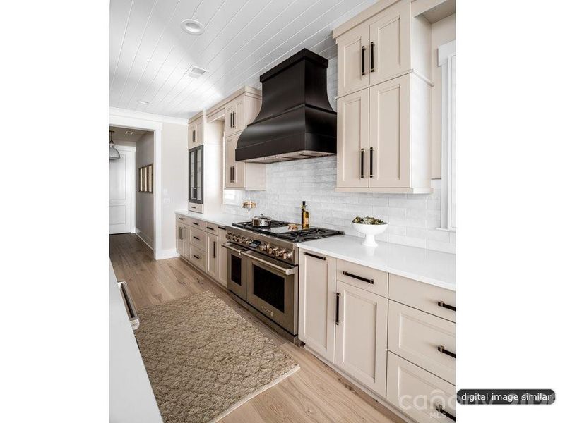 Furnished interior view inside a new home in , Charlotte (Image 23).