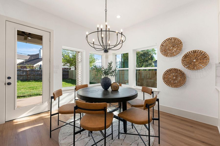 Furnished interior view inside a new home in , Tomball (Image 15).