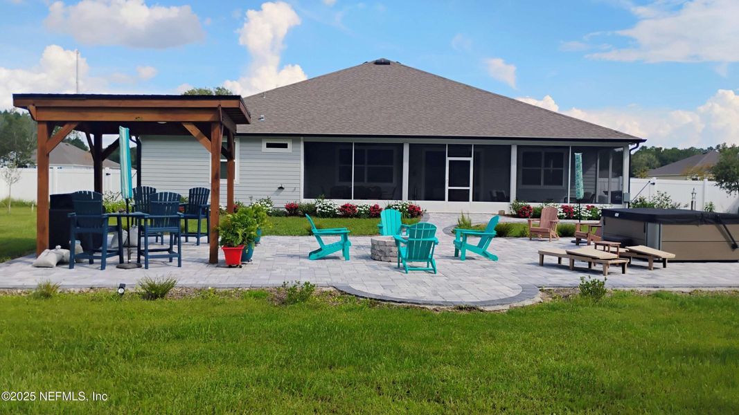 Front exterior of a new home in , Callahan, FL, highlighting curb appeal (Image 21). Front exterior of a new home in , Callahan, FL, highlighting curb appeal (Image 21).