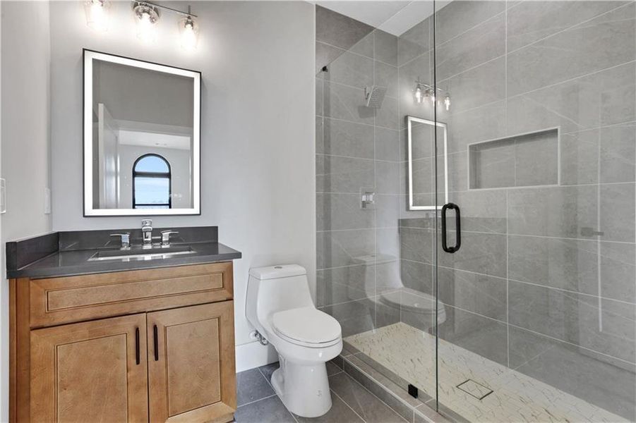 Furnished interior view inside a new home in , Milton (Image 53).