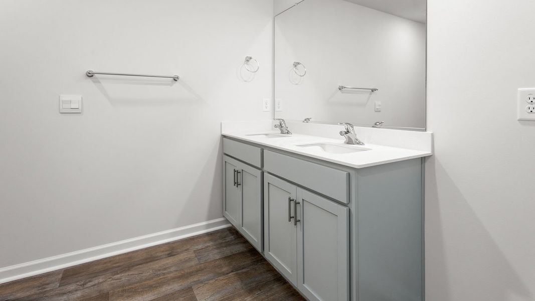 Furnished interior view inside a new home in Henley Ridge, Graham (Image 6).