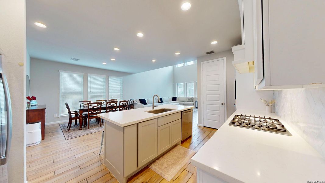 Furnished interior view inside a new home in Bison Ridge, San Antonio (Image 20).