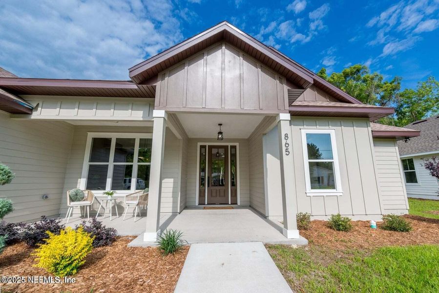 Front exterior of a new home in , Starke, FL, highlighting curb appeal (Image 21).