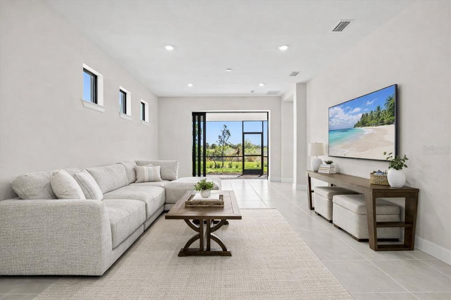 Furnished interior view inside a new home in , Nokomis (Image 8).