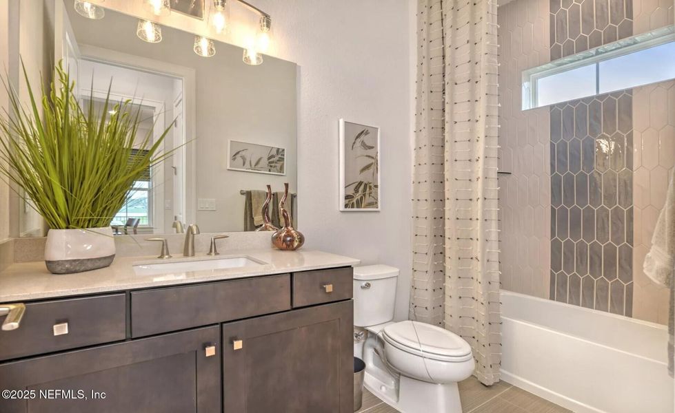 Furnished interior view inside a new home in , Fernandina Beach (Image 6).