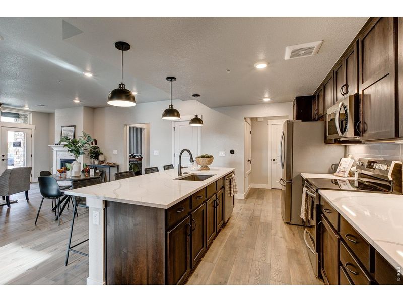 Furnished interior view inside a new home in , Loveland (Image 26).