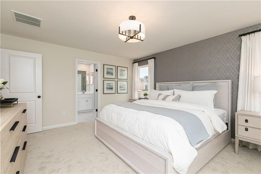 Furnished interior view inside a new home in Darlington, Loganville (Image 28).