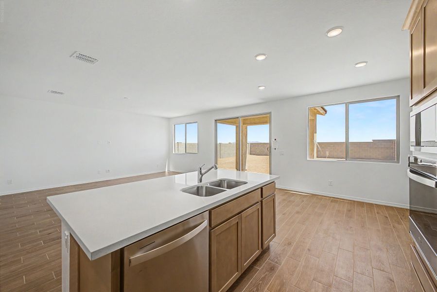 Furnished interior view inside a new home in White Tank Vistas, Waddell (Image 6).