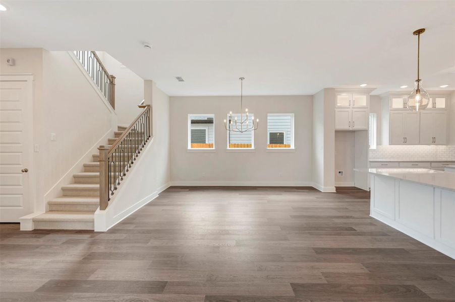 Spacious, unfurnished interior of a new home in Elyson 40', Katy (Image 34).