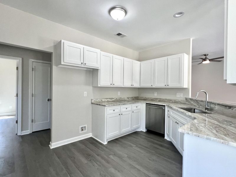 Furnished interior view inside a new home in , McClellanville (Image 4).