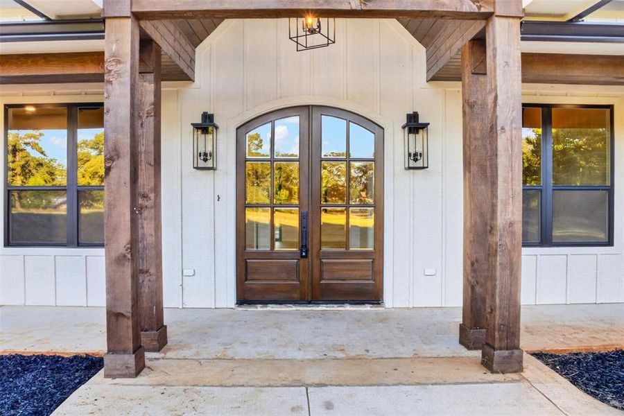 Exterior details and patio area of a home in , Longview (Image 28). Exterior details and patio area of a home in , Longview (Image 28).