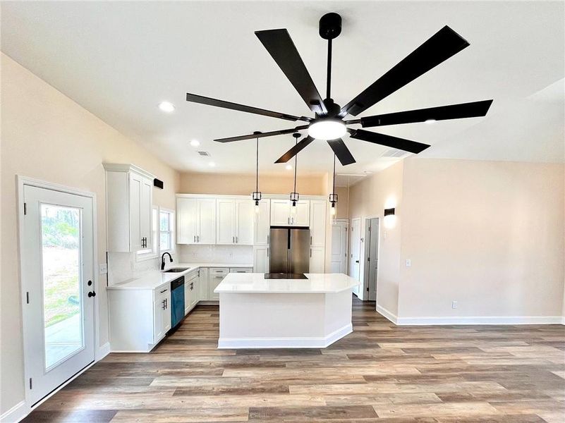 Furnished interior view inside a new home in , Griffin (Image 10).