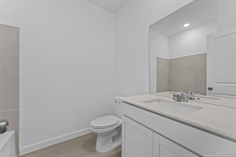 Furnished interior view inside a new home in Voss Farms, New Braunfels (Image 6).