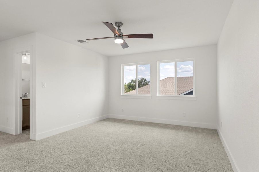 Spacious, unfurnished interior of a new home in Grande Estates, Bertram (Image 24). Spacious, unfurnished interior of a new home in Grande Estates, Bertram (Image 24).