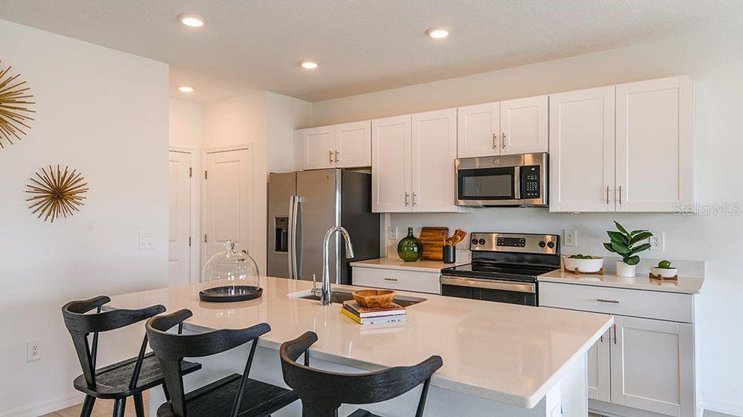 Furnished interior view inside a new home in Marion Creek, Haines City (Image 4).