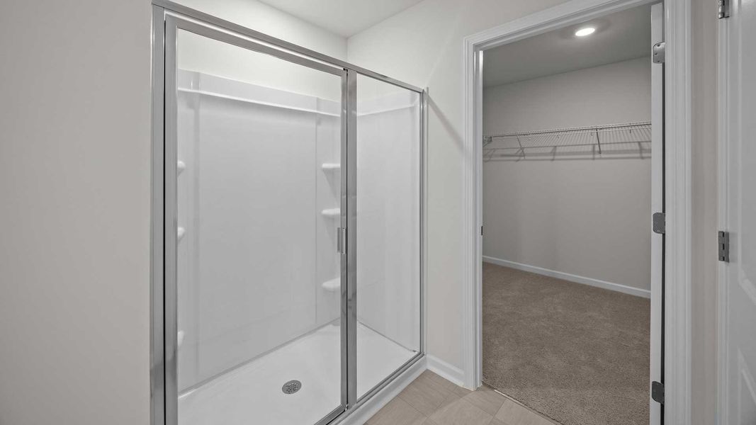 Furnished interior view inside a new home in Ridgewood Farms, Winterville (Image 12).