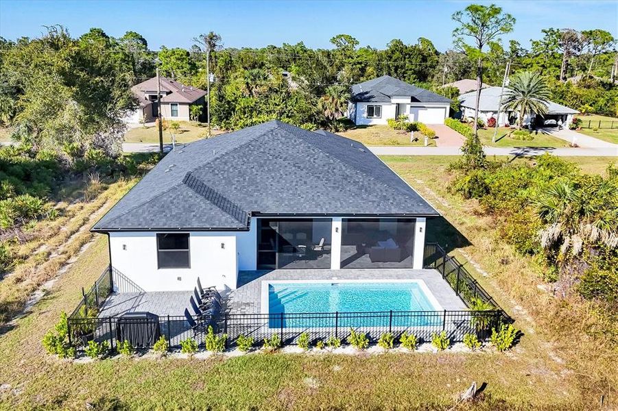 Exterior details and patio area of a home in , Rotonda West (Image 29). Exterior details and patio area of a home in , Rotonda West (Image 29).