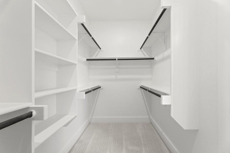 Spacious, unfurnished interior of a new home in Valencia on The Lake, Little Elm (Image 18). Spacious, unfurnished interior of a new home in Valencia on The Lake, Little Elm (Image 18).