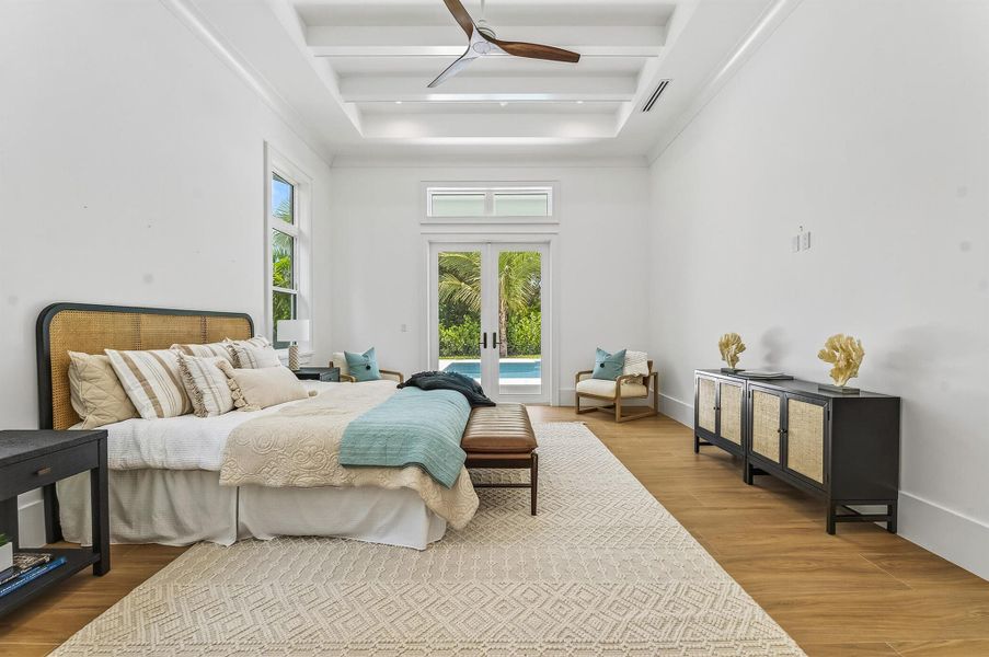 Furnished interior view inside a new home in , Vero Beach (Image 14).
