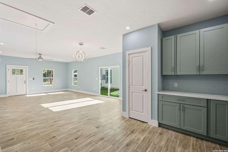 Spacious, unfurnished interior of a new home in , San Antonio (Image 12). Spacious, unfurnished interior of a new home in , San Antonio (Image 12).
