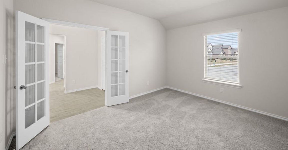 Representative exterior photo of a completed home built from the Salinas by Impression Homes in Redden Farms, Midlothian, TX (Image 15). Representative exterior photo of a completed home built from the Salinas by Impression Homes in Redden Farms, Midlothian, TX (Image 15).