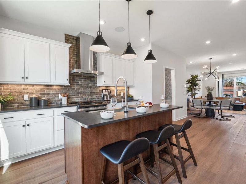 Furnished interior view inside a new home in Southmont, Charlotte (Image 3).