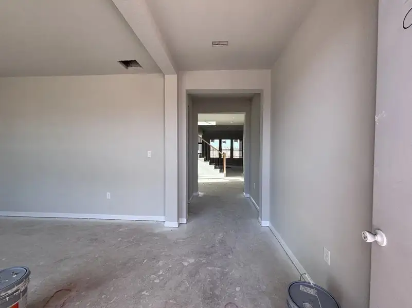 In-progress construction of a new home in The Colony, Bastrop, TX (Image 4).