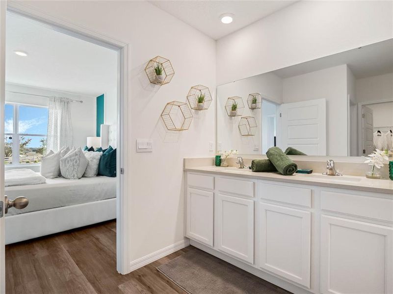 Furnished interior view inside a new home in Villamar, Winter Haven (Image 13).