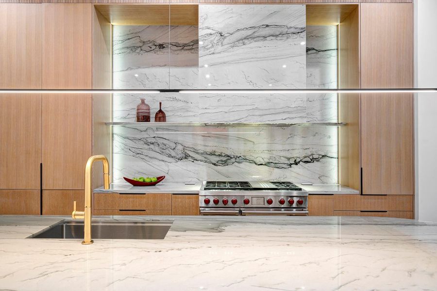 Close-up of interior finishes inside a home in , Houston (Image 20).