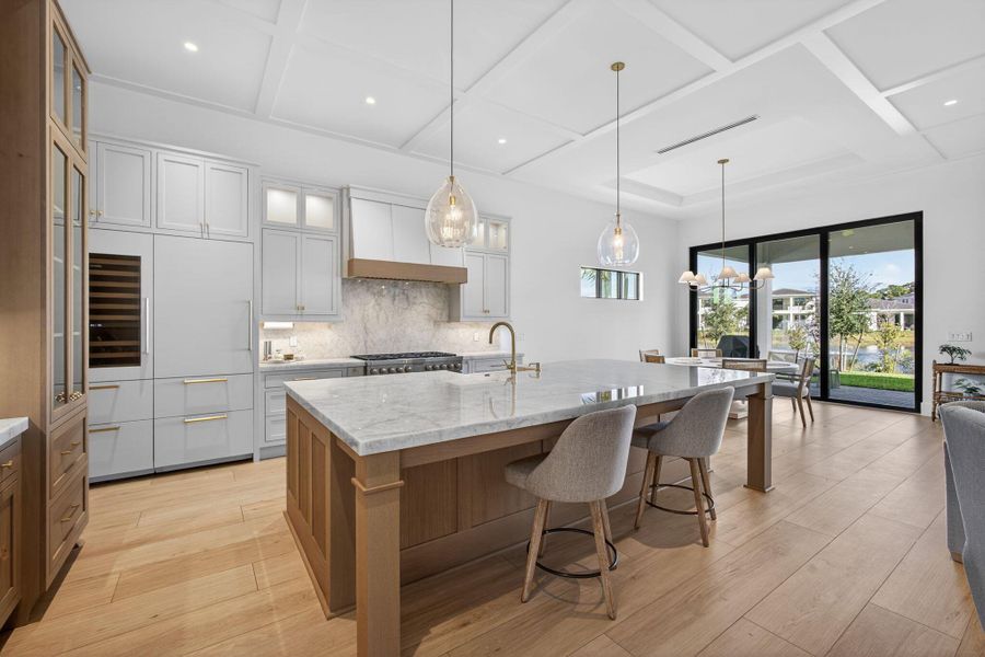 Furnished interior view inside a new home in , Palm Beach Gardens (Image 32).