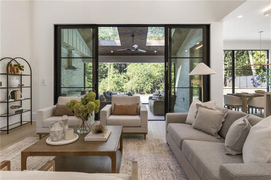 Furnished interior view inside a new home in , Atlanta (Image 50). Furnished interior view inside a new home in , Atlanta (Image 50).