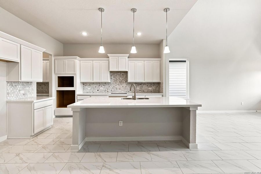 Furnished interior view inside a new home in Cordova Crossing, Seguin (Image 11).