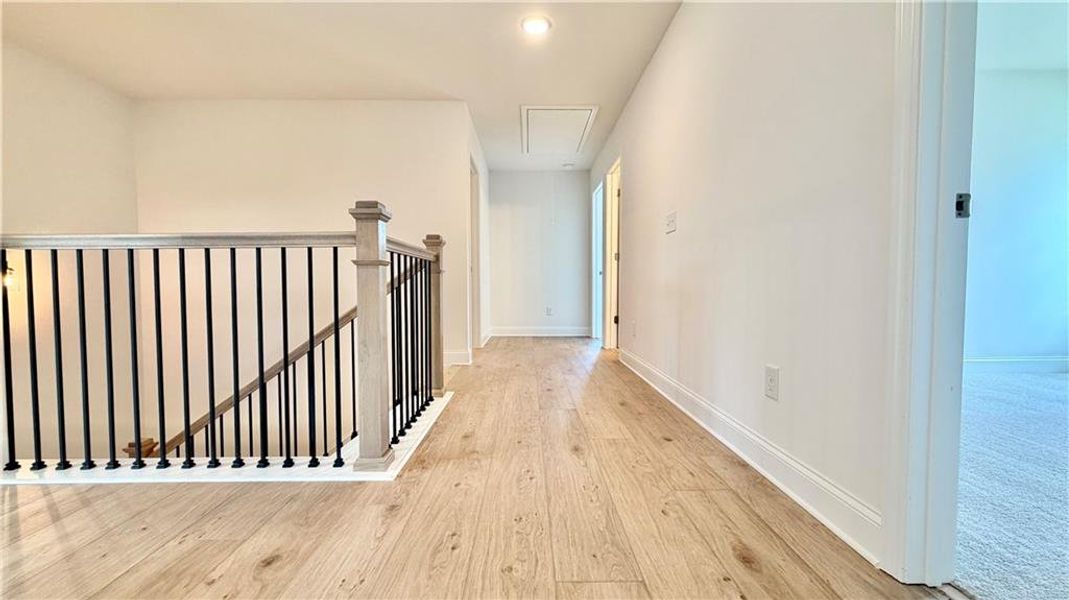 Spacious, unfurnished interior of a new home in Wehunt Meadows, Hoschton (Image 32).