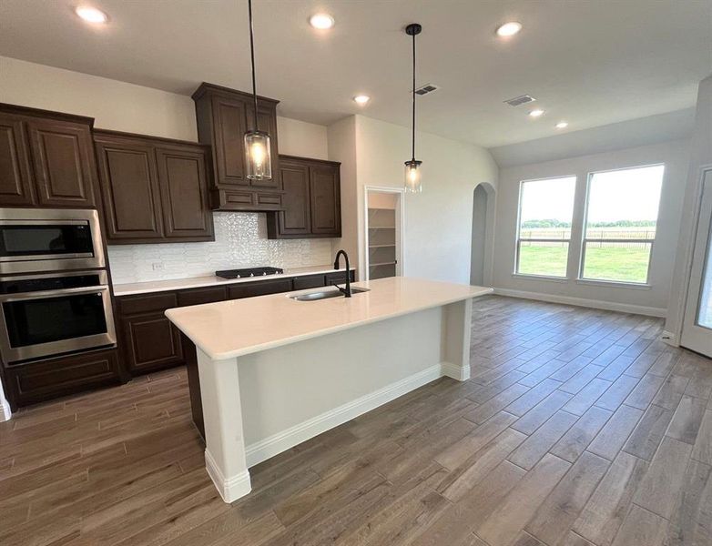 Furnished interior view inside a new home in Abe’s Landing, Granbury (Image 3). Furnished interior view inside a new home in Abe’s Landing, Granbury (Image 3).