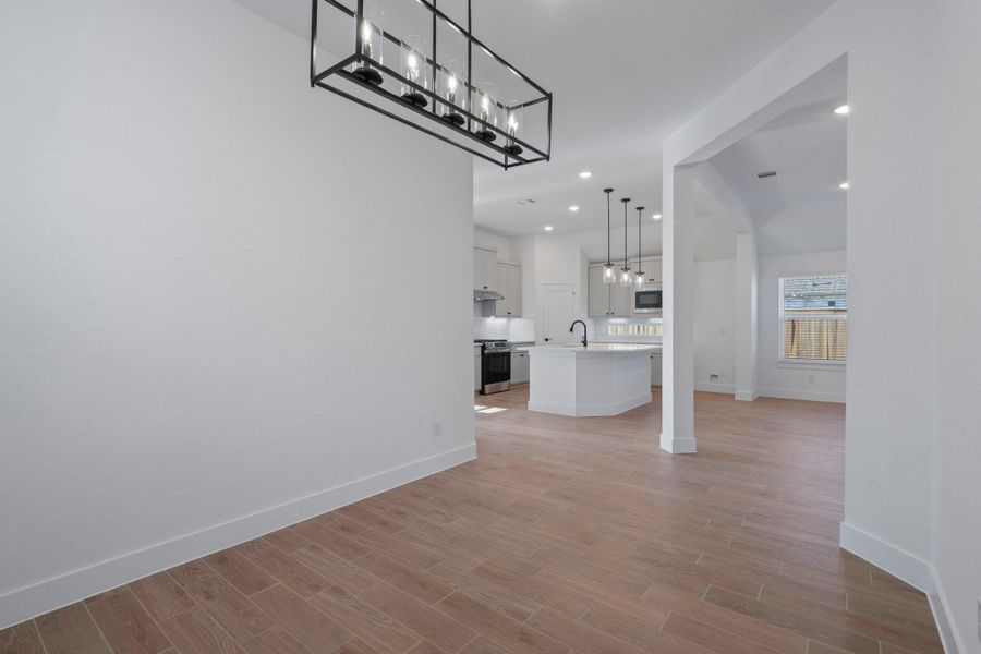 Spacious, unfurnished interior of a new home in Bridgeland, Cypress (Image 22).