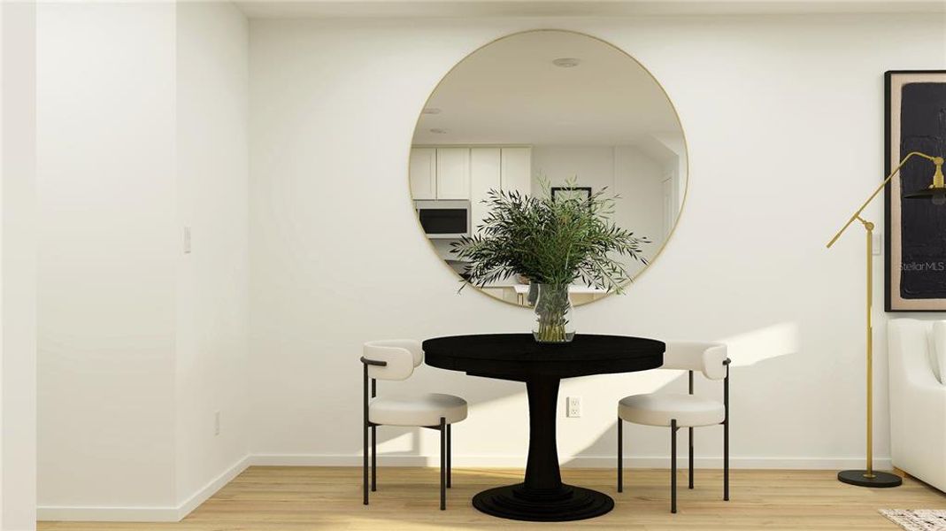 Furnished interior view inside a new home in , Davenport (Image 5).