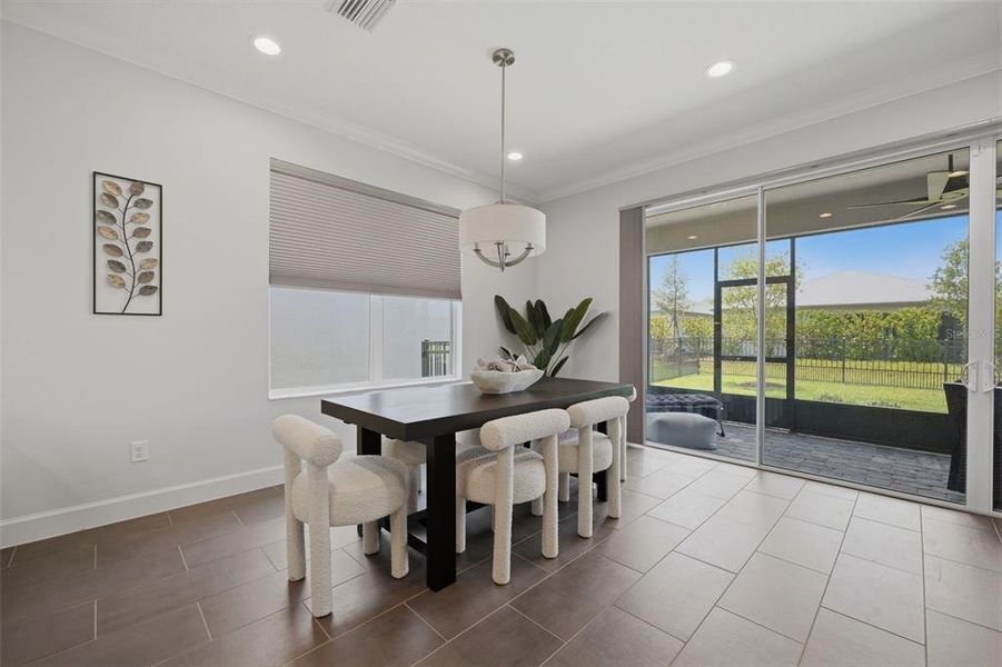 Furnished interior view inside a new home in , Wesley Chapel (Image 9).